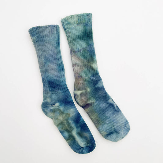 Ocean Organic Cotton Crew Socks - Small - 1